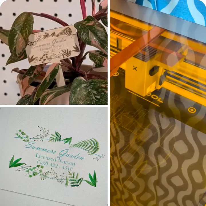 Virginia Strain craft collage
